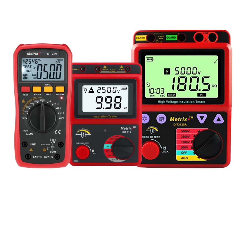 Insulation Tester Instrument Digital Insulation Testers – Metrixplus Instruments