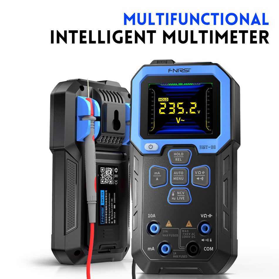 FNIRSI DMT-99 Smart Digital Multimeter with Logging and Alerts