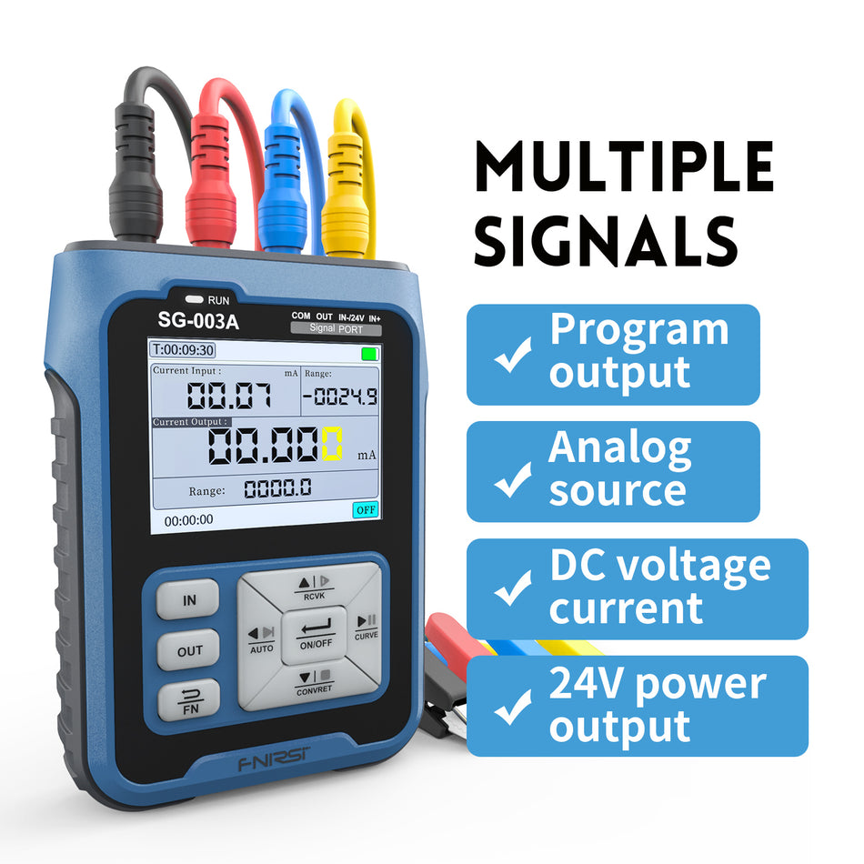 FNIRSI SG-003A Multifunctional Signal Generator Calibrator 0-24mA 0-30V