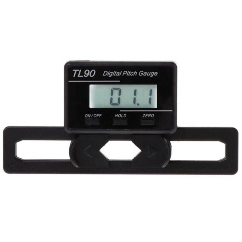TL90 Digital Pitch Gauge LCD Backlight RC Helicopter Blade Angle Meter